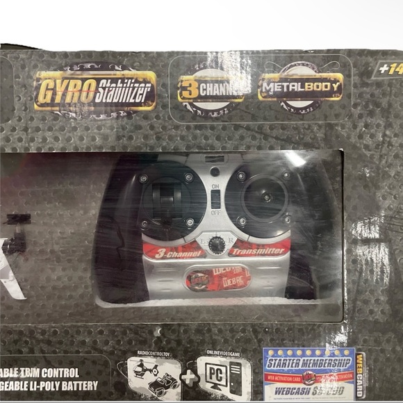 WEBRC Flying Helicopter Toy Remote Control for Kids Online Game Gift NIB Sealed - Picture 4 of 11